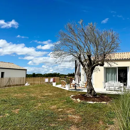 Villa La Boheme - 6 Personnes, Piscine Chauffee, 10 Min Des Plages Le Bernard